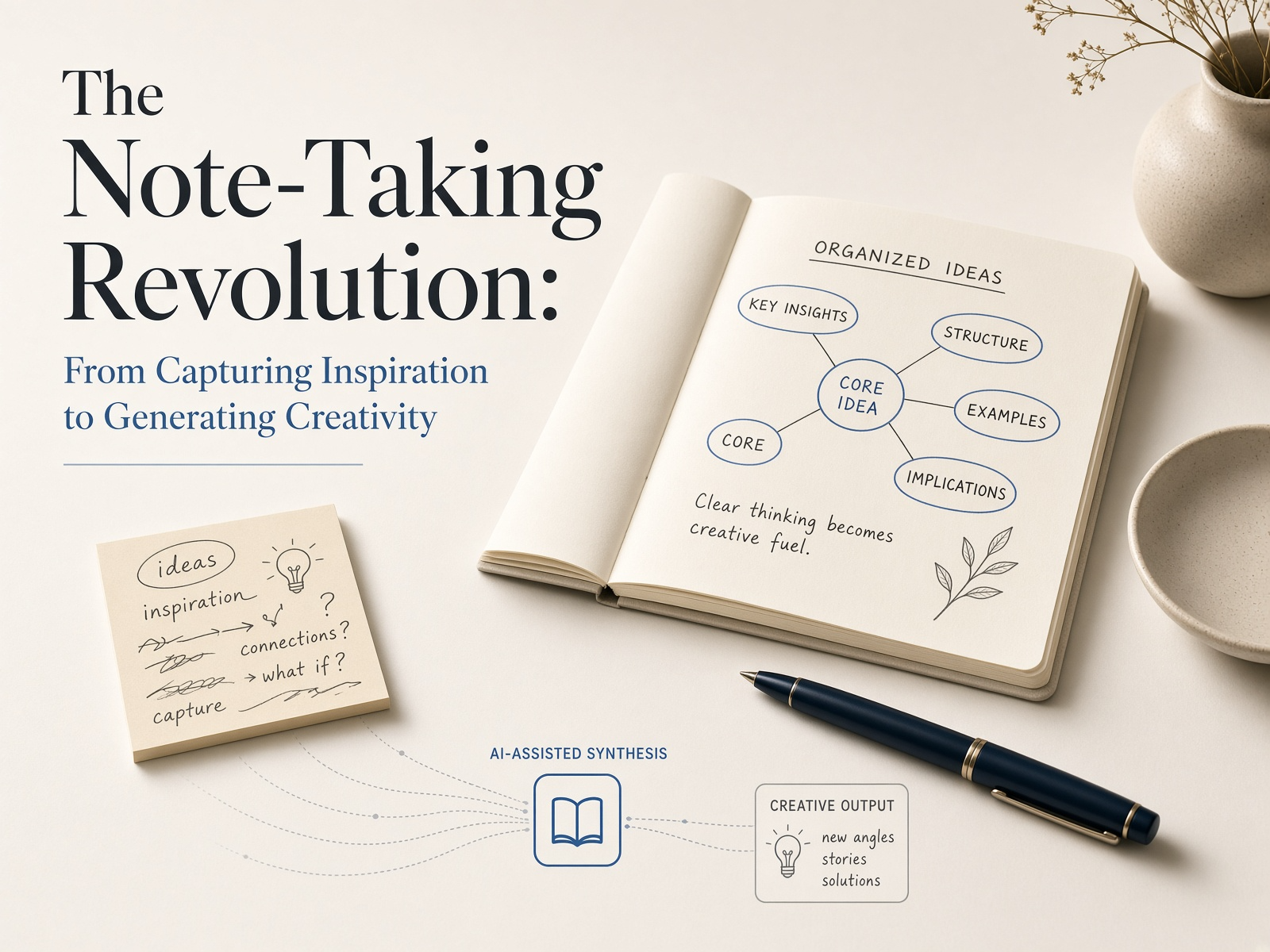 The Note-Taking Revolution: From Capturing Inspiration to Generating Creativity article cover