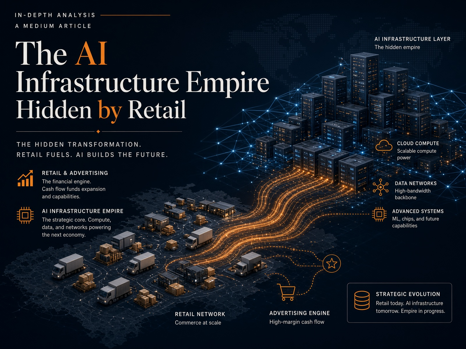 In-depth analysis of Amazon’s business model: The AI infrastructure empire hidden by retail. article cover